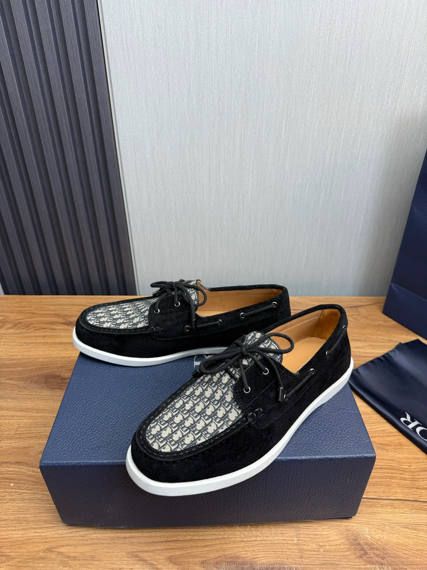 Men's shoes 💰560💰 [Dior Dior] Men's official website hot sale 🔥Imported frosted cowhide + cowhide lining. Original rubber wear-resistant outsole. High quality shipment ⬆️Code number 38-44, (45 customized)